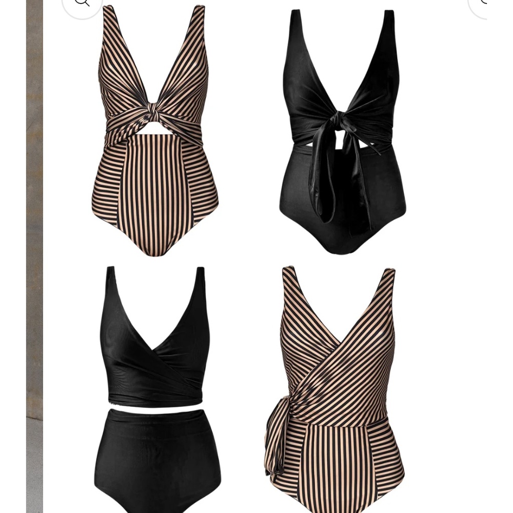 Baiia Valencia Reversible Bikini Wrap Top/bottom